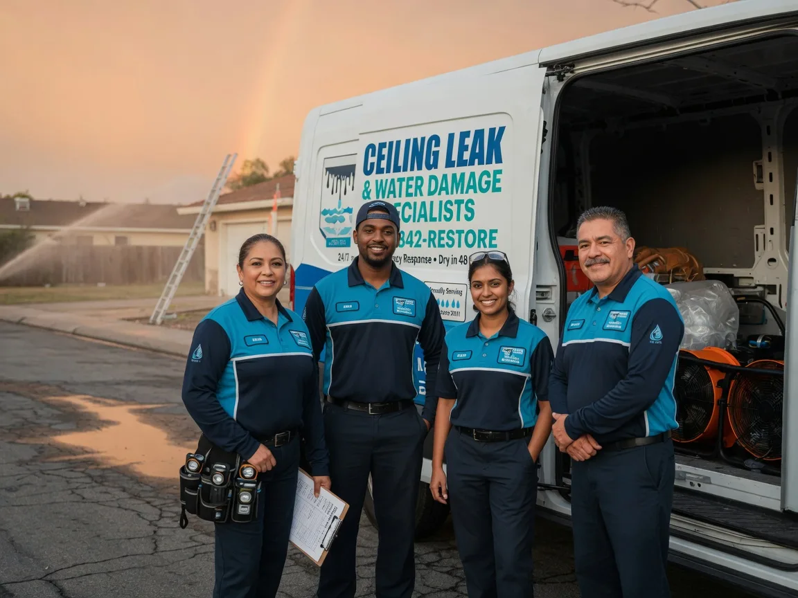 Ceiling Leak Cleanup company in Squaw Lake, MN