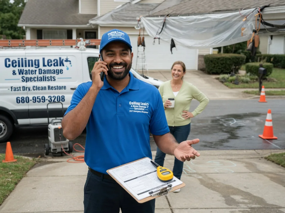 Ceiling Leak Cleanup Squaw Lake, MN FAQs